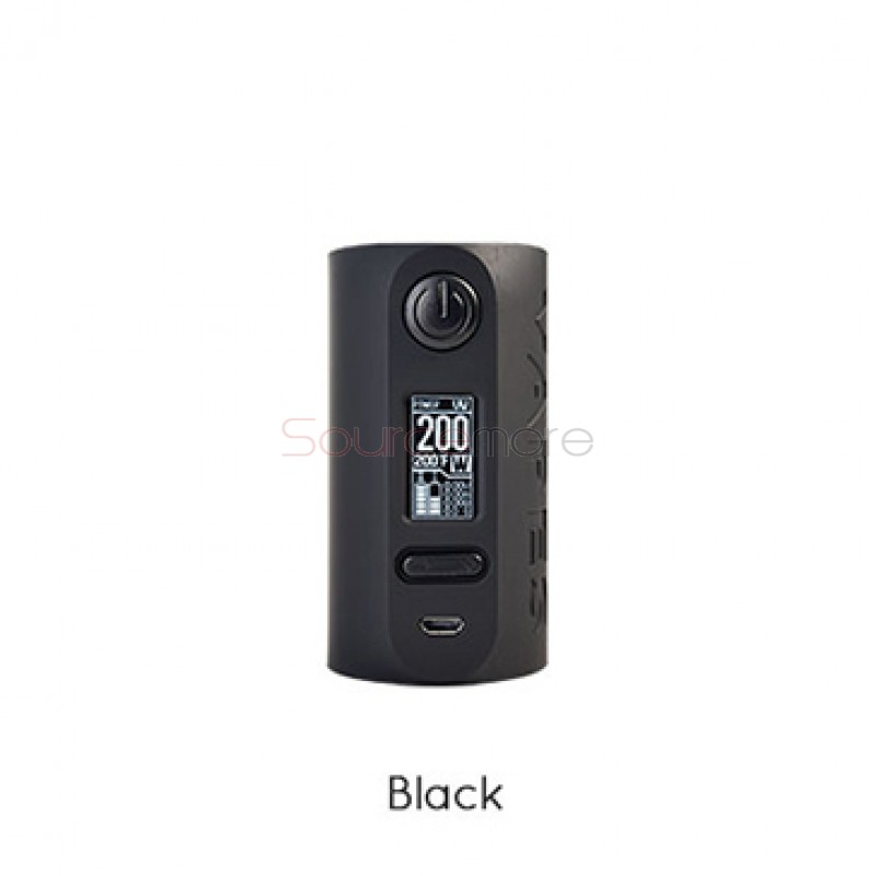 Vapor Storm Puma 200W TC Box Mod Powered By Dual 18650 Batteries