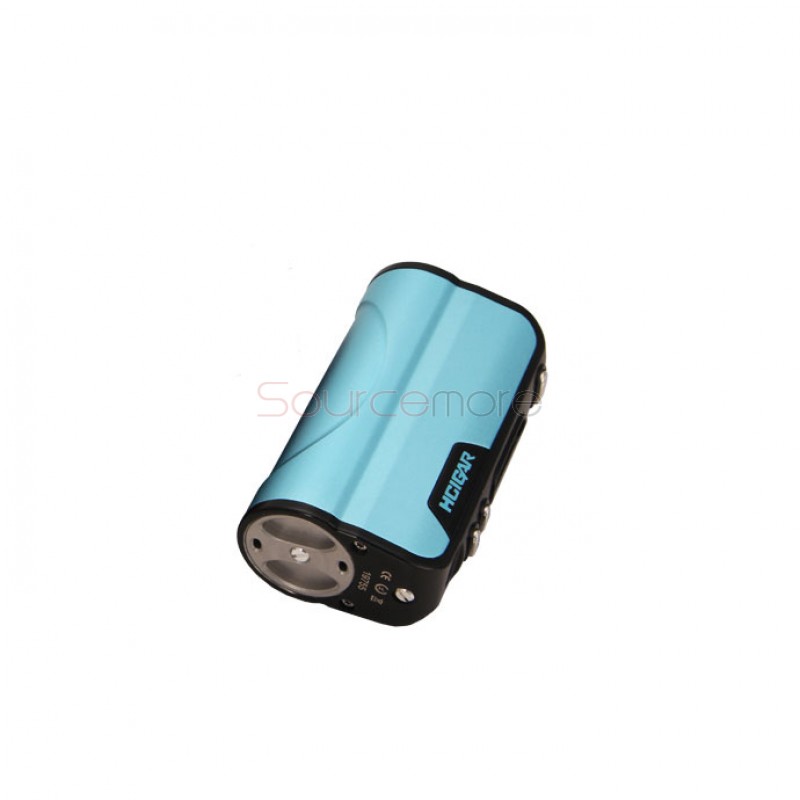 Hcigar VT75 Evolv DNA75 Chipest Temperature Control Mod Support SS/Ni/Ti Powered by Single 26650 or 18650 Cell-Blue