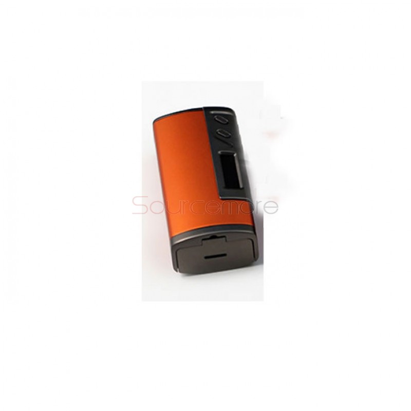 Sigelei Fuchai 213W Temperature Control Mod Support Ni/Ti/SS Powered by Dual 18650 Battery Cells- Orange