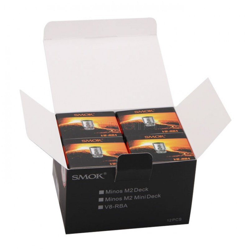 Smok Replacement Coil V8 RBA for TFV8 Tank Patented Fused with 18mm Deck- 0.28ohm
