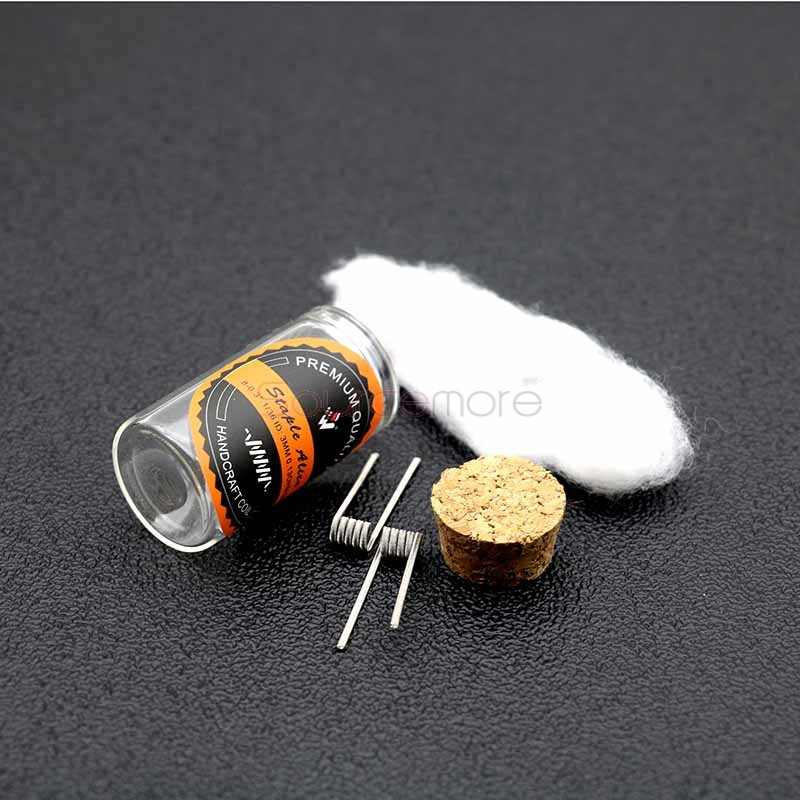 Vivismoke Prebuilt Handcrafted Coil 2pcs Staple Alien Coil