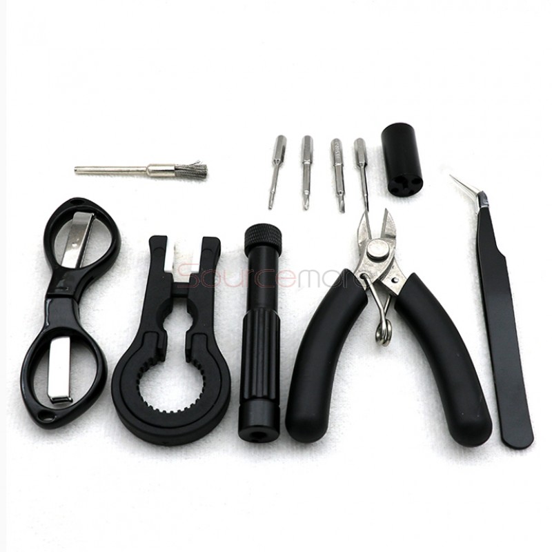 Vivismoke Premium Mini Vape Tool Kit Black