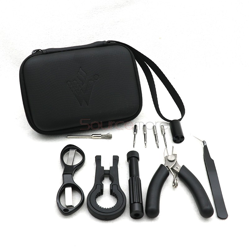 Vivismoke Premium Mini Vape Tool Kit Black