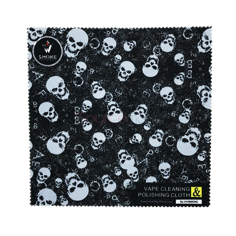 Vivismoke Vape Cleaning&Polishing Cloth Skull Army-Vape