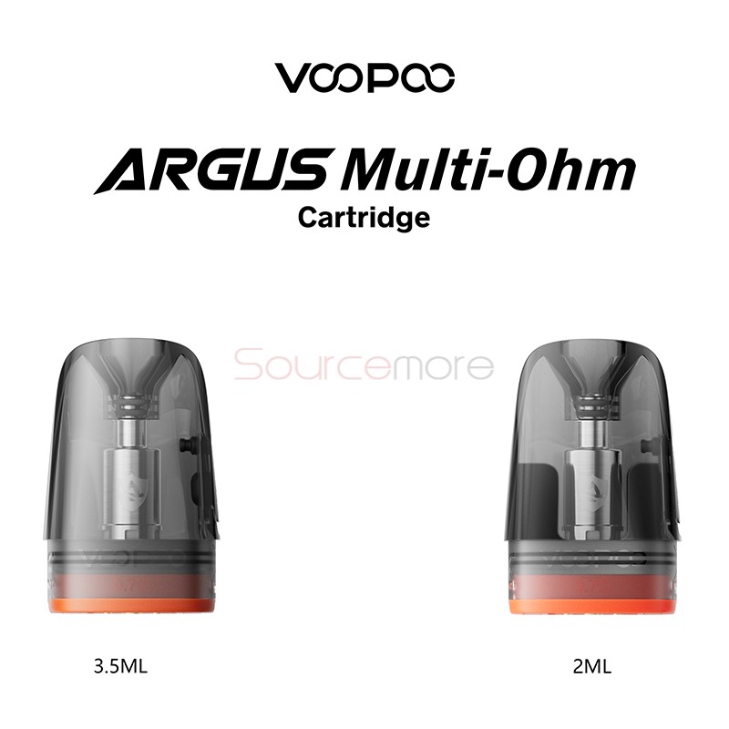 VOOPOO Argus Multi-Ohm Cartridge 3.5ml 3pcs