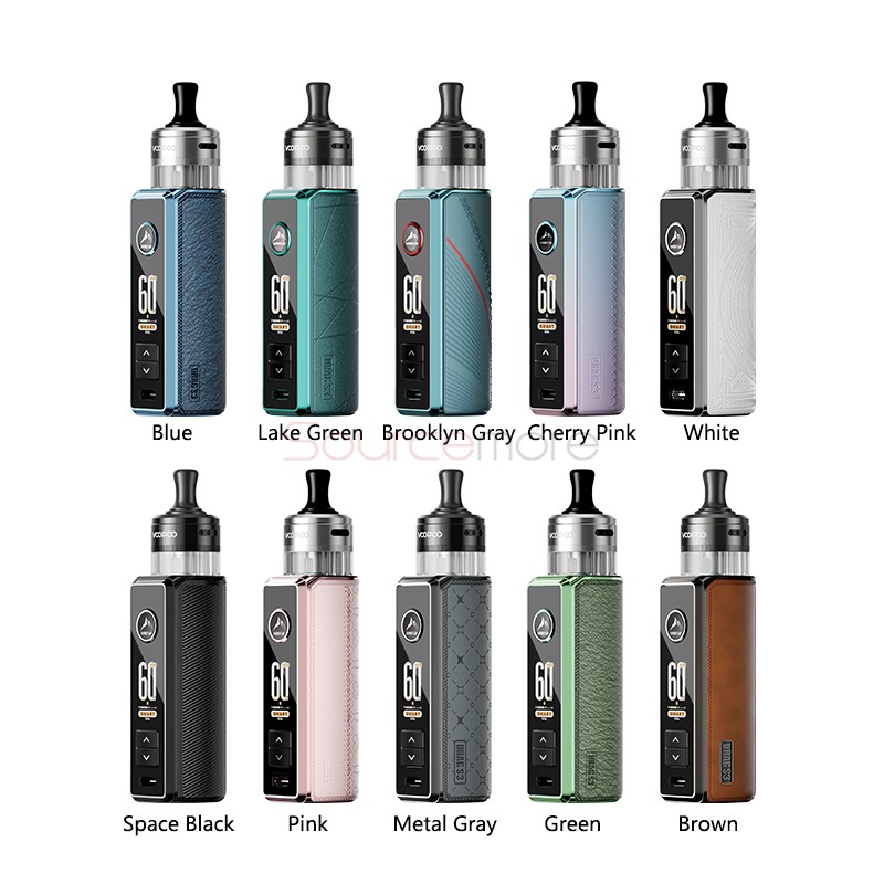 voopoo drag STEELO, la cigarette électronique avec filtre main image 1