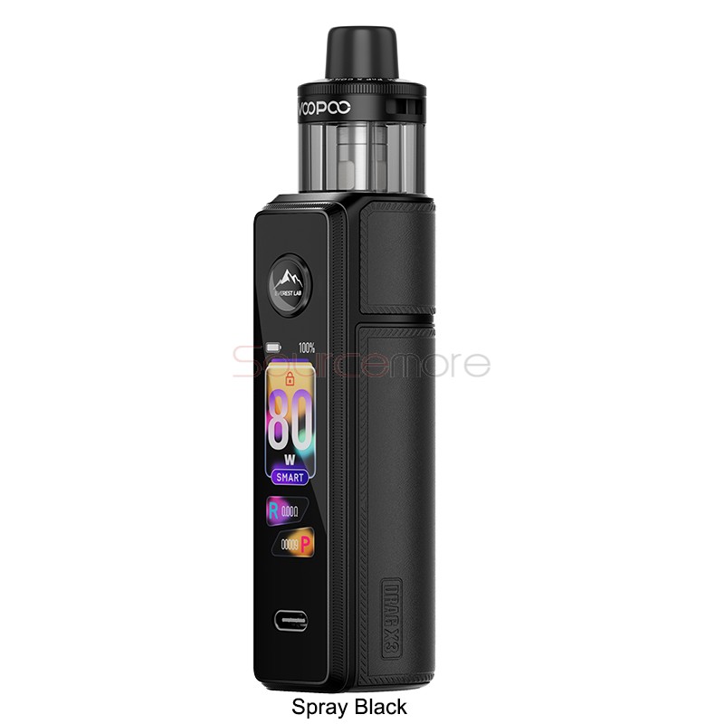 VOOPOO Drag X3 Kit Spray Black