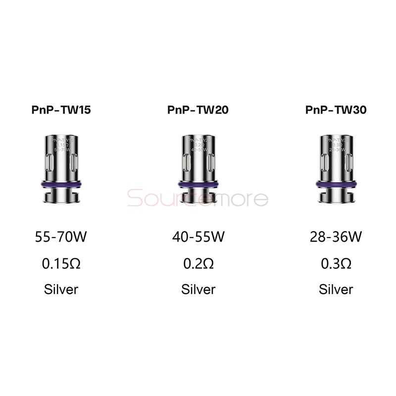 VOOPOO PnP Coil Head PnP-TW15 0.15ohm