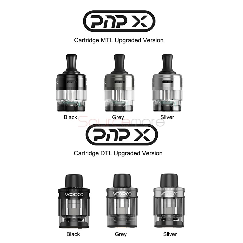 VOOPOO PnP X Empty Pod Cartridge Upgraded Version