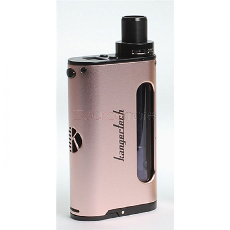 Kanger CUPTI TC All-in-One Starter Kit for MTL and DL 5.0ml Capacity with 75W Output- Rose golden