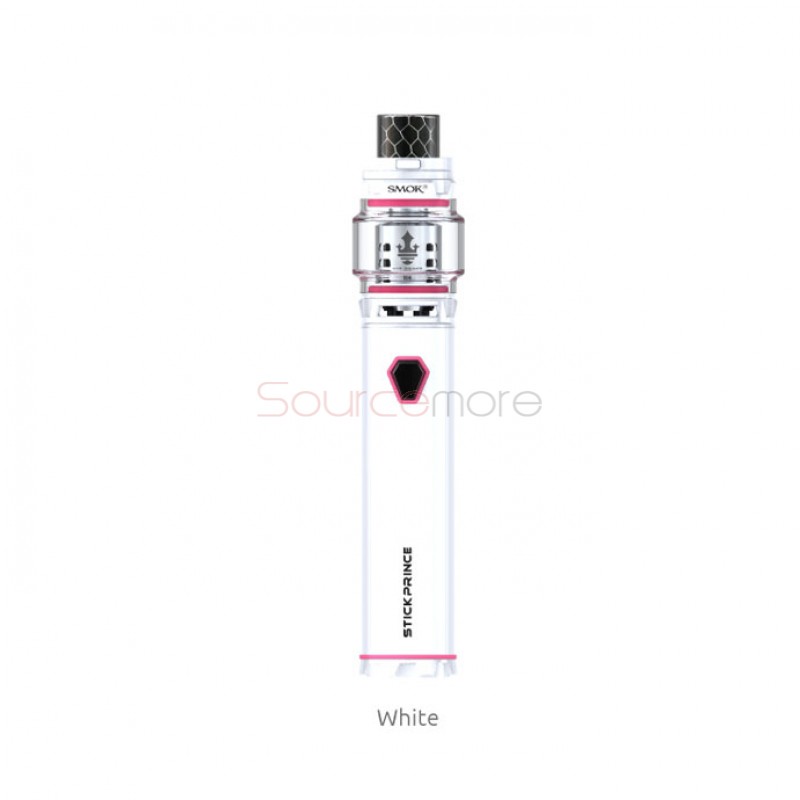 Smok Stick Prince Kit 3000mah Stick Prince Battery with 8ml TFV12 Prince Tank-White