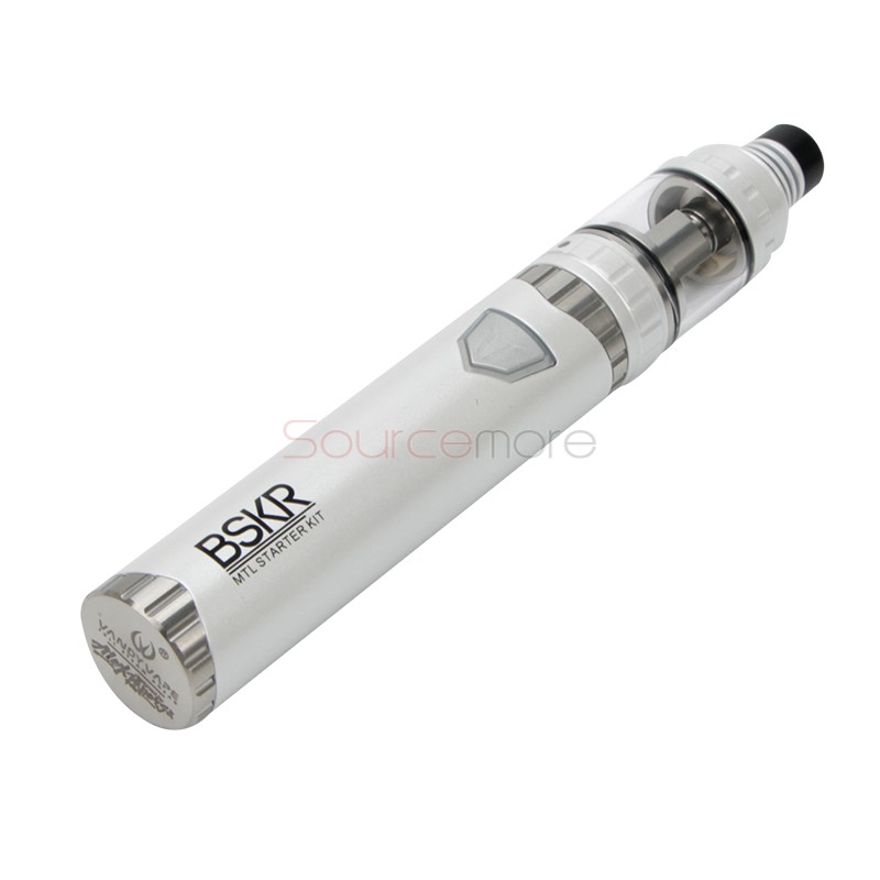 Vandy Vape Berserker MTL Starter Kit with Built-in 1100mAh Battery - White