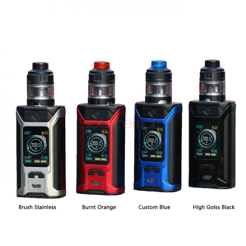 Wismec Sinuous Ravage230 Kit with GNOME Evo Tank