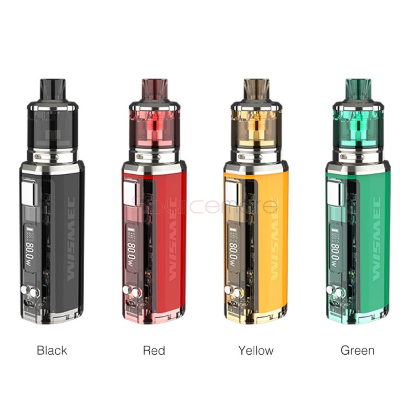 Wismec SINUOUS V80 Kit with Amor NSE Atomizer