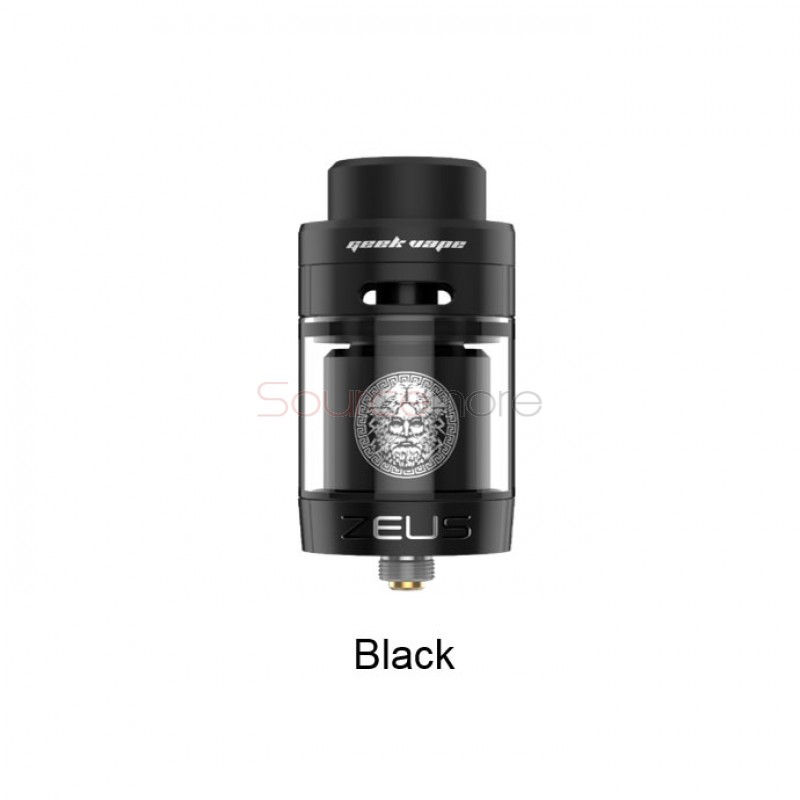 Geek Vape Zeus Dual RTA with Top Airflow 4.0ml Capacity-Black