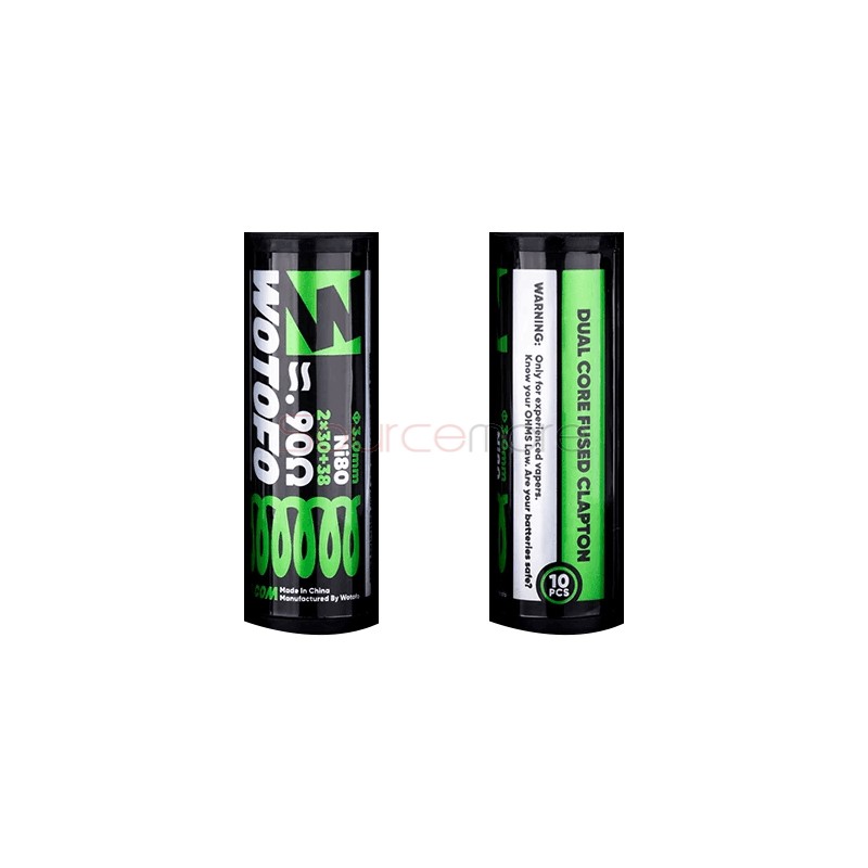 Wotofo Dual Core Fused Clapton Wire 0.9ohm