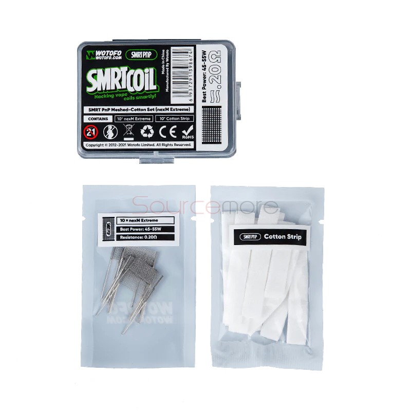 Wotofo SMRT PnP nexMESH Extreme 10pcs