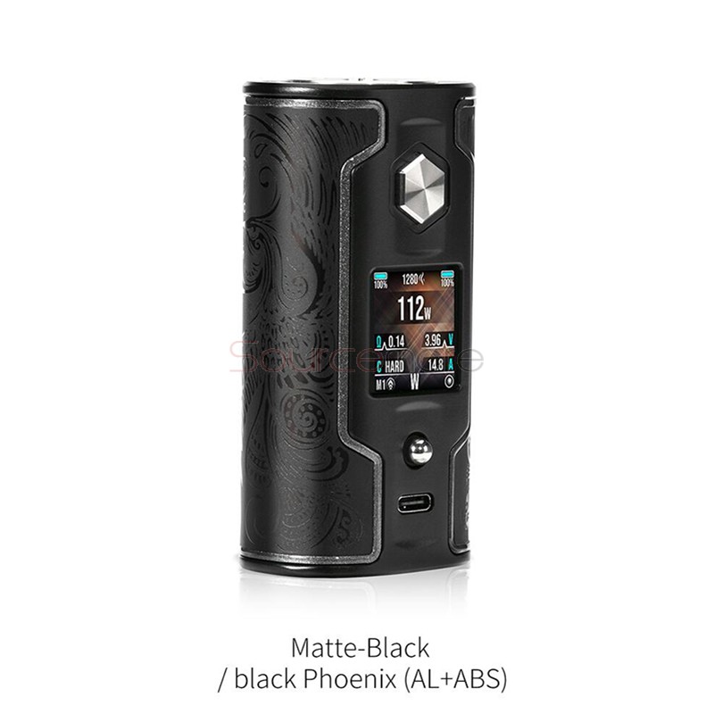 YiHi SXmini G Class V2 Mod Matte Black/Black Phoenix AL+ABS Version