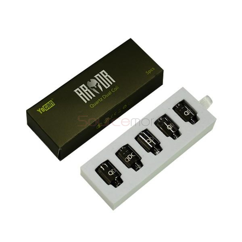 Yocan Armor Quartz Dual Coil 5pcs