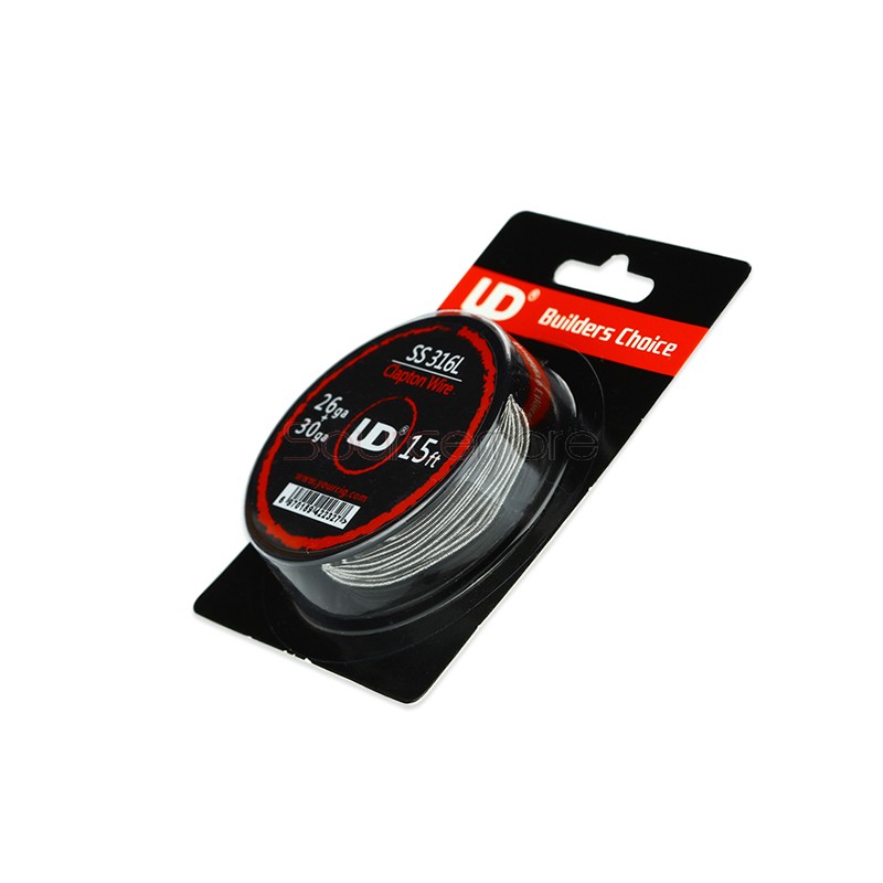 Youde SS316L Clapton Wire 26ga+30ga 15ft