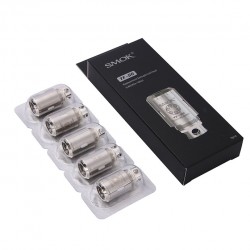 SMOK TF-S6 Sextuple Core Replacement Coil 0.4ohm for TFV4 Tank 5pcs 