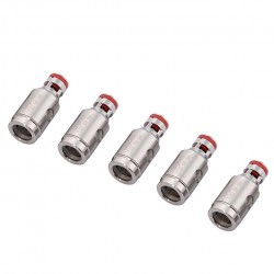 Kanger SSOCC Stainless Steel Organic Cottom Coil Vertical Coil Cylindrical 5pcs-1.2ohm