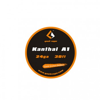 Geek Vape Kanthal A1 24GA Standard Wire 30ft - 2.44ohm/ft