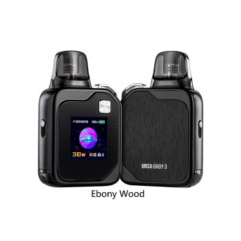 Lost Vape Ursa Baby 3 Kit Ebony Wood