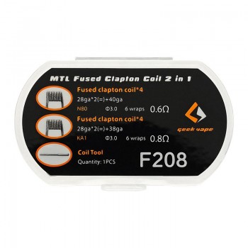 GeekVape MTL Fused Clapton Coil 2 in 1