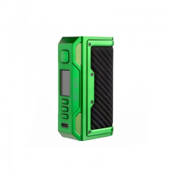 Lost Vape Thelema Quest 200W Box Mod Emerald Green Carbon Fiber