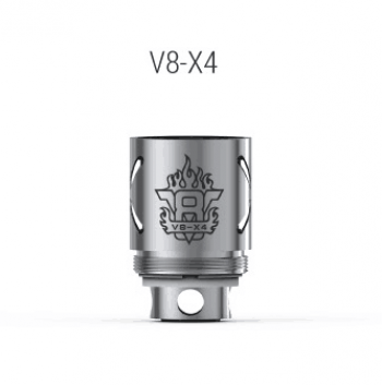 Smok V8-X4 Quadruple Coil Head for Smok TFV8 Tank 5pcs - 0.15ohm