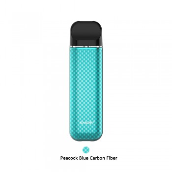 SMOK Novo 3 Pod Kit Peacock Blue Carbon Fiber