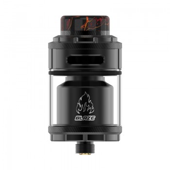 THC Blaze RTA Silver Black