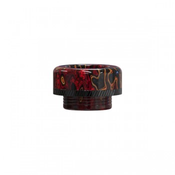 ThunderHead Creations Blaze Solo RDA Drip Tip Red Black