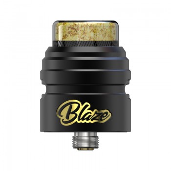 THC Blaze Solo RDA Gold Black