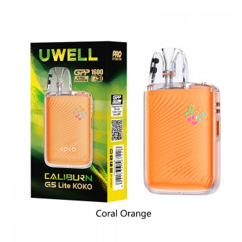 Uwell Caliburn G5 Lite KOKO Kit Coral Orange (INT.)_