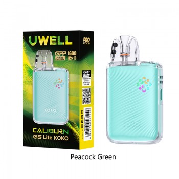 Uwell Caliburn G5 Lite KOKO Kit Peacock Green (INT.)_