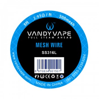 Vandy Vape Mesh Wire SS316L 300mesh