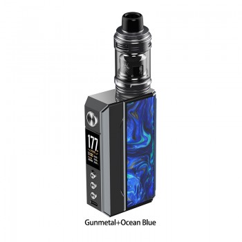 VOOPOO Drag 4 Kit Gunmetal+Ocean Blue