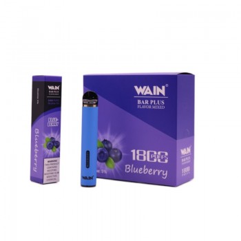 Wain Bar Plus Disposable Pod Kit 1800Puffs Blueberry