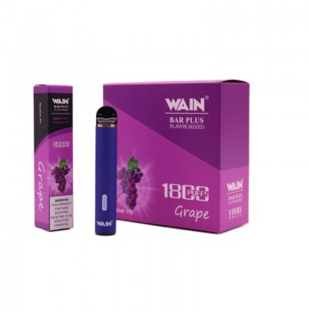 Wain Bar Plus Disposable Pod Kit 1800Puffs Grape