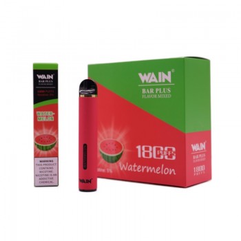 Wain Bar Plus Disposable Pod Kit 1800Puffs Watermelon