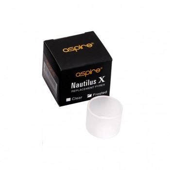 Aspire Replacement Pyrex Glass Tube for Nautilus X Tank -Frosted