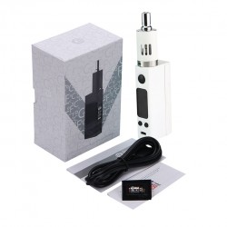 Joyetech eVic-VTC Mini 60W VW/VT Starter Kit Temperature Control with EU Plug-White