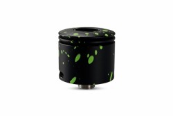 Wotofo Freakshow Mini RDA Tank with Adjustable Bottom Airflow Version-Green Splatter