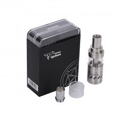 Sense Cyclone Sub Ohm 5.0ml Top Filling High Wattage Tank with 316L Coil-Silver