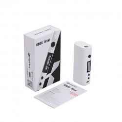 Kanger Kbox Mini 5W-60W Variable Wattage VW Box Mod - white