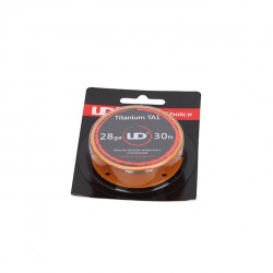 Youde UD Titanium TA1 Wire TC Heating Wire 30ft/Roll-28GA(0.3mm)