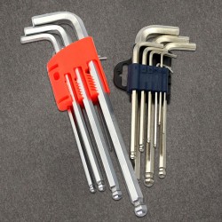 Multi-function 21cm Allen Key 1.5mm-10mm  Diameters Tools (9pcs)