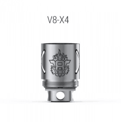 Smok V8-X4 Quadruple Coil Head for Smok TFV8 Tank 5pcs - 0.15ohm